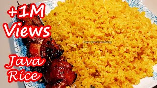 HOW TO COOK THE EASIEST JAVA RICE RECIPE  BETTER THAN TAKE OUT [upl. by Alyakcm]