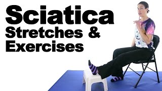 Sciatica Stretches amp Exercises  Ask Doctor Jo [upl. by Sadoc]