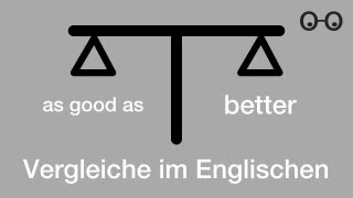 as und than  Vergleiche im Englischen [upl. by Vaas]