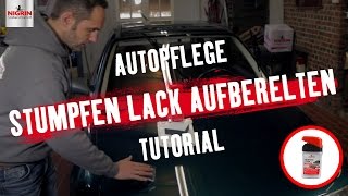 Autopflege Tutorial Stumpfen Lack aufbereiten [upl. by Faun]