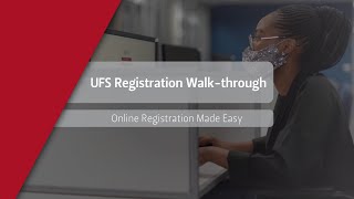 UFS Registration Walkthrough  Online Registration Made Easy [upl. by Held]