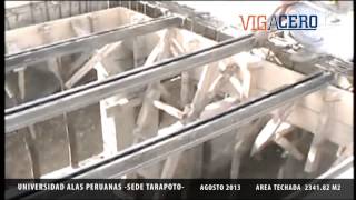 VIGACERO Viguetas prefabricadas de Acero Galvanizado [upl. by Bickart]