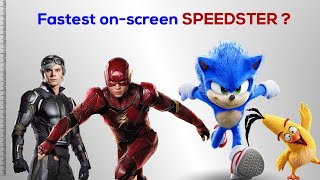 Fastest onscreen Speedster [upl. by Duquette]