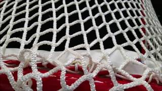 How to Lace And Tie A Hockey Net [upl. by Atsahs237]