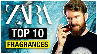 Zara TOP 10 Fragrances  Awesome Cheapies  Mens Cologne Review [upl. by Attenyt922]