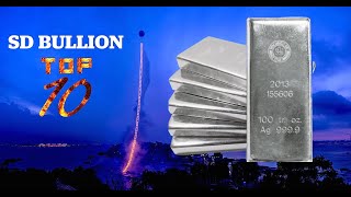 TOP 10 Bullion Products  100 oz Silver Bars  SD Bullion [upl. by Chrotoem]