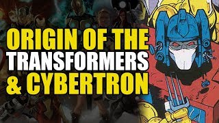 Origin Of The Transformers amp Cybertron  Comics Explained [upl. by Esertal]