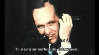 IBM Comedy 1970 Bob Newhart  A Call From Herman Hollerith [upl. by Kiernan]