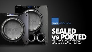 Comparing Sealed vs Ported Subwoofers for Home Theater [upl. by Ysdnyl]