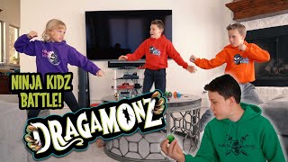 Ninja Kidz Dragamonz Battle [upl. by Atilek]