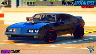 GTA Online  Buying The Best Muscle Car  Apocalyse Imperator  4k60Fps Gameplay [upl. by Haelahk652]