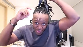 KSI Shows his Forehead [upl. by Meehar935]