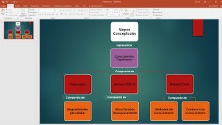 Como hacer un mapa conceptual en power point 2016 [upl. by Khai]