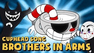 CUPHEAD SONG BROTHERS IN ARMS LYRIC VIDEO  DAGames [upl. by Dugaid]