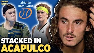 Tsitsipas amp Zverev Clash in Stacked Draw at Acapulco 2024  Tennis News [upl. by Olney907]