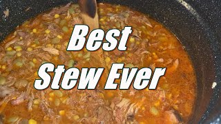 How To Make Brunswick Stew Georgia Style Recipe [upl. by Sirovat]