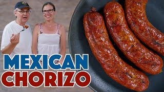 Homemade Chorizo Sausage Fresh Mexican Style Sausage Recipe [upl. by Adlay]