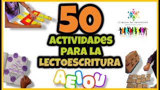 🅰️🆎 Enseñar a leer  50 ACTIVIDADES para ENSEÑAR a LEER y a ESCRIBIR  método SENCILLO y Rápido 🚀 [upl. by Dun]