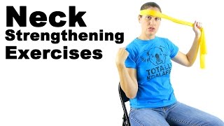 Neck Strengthening Exercises  Ask Doctor Jo [upl. by Esialb]