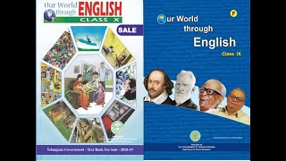 MINOR DISCOURSES ENGLISH 9TH AND 10THCLASSES TS STATE [upl. by Scoville]