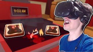 GOURMET CHEF CAUGHT COOKING ROACHES  Job Simulator Gameplay  VR Gourmet Chef [upl. by Goldin]