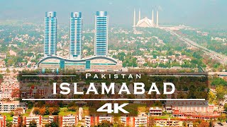 Islamabad Pakistan 🇵🇰  by drone 4K [upl. by Zetra755]