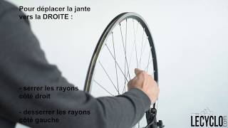 Apprendre à dévoiler une roue vélo [upl. by Segal]