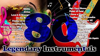 THE LEGENDS OF 80S   BEST INSTRUMENTAL HITS PLAYLIST [upl. by Thorsten557]