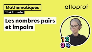 Les nombres pairs et impairs  Mathématiques  Primaire [upl. by Casta247]