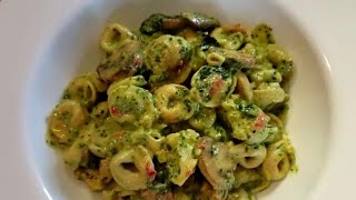 How To Make Tortellini Primavera with Pesto Sauce [upl. by Hawley]