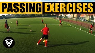 Passing Exercises  Football Training  U11  U12  U13  U14  Thomas Vlaminck [upl. by Eustasius179]