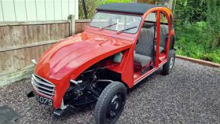 The restoration of a 1978 Citroen 2CV from start to finish [upl. by Pollak933]