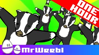 Badger Badger Badger  1 Hour  Weebl [upl. by Linis]