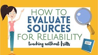 How to Evaluate Sources for Reliability  Writing for Kids [upl. by Gnilrad]