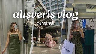 DENEMELİ ALIŞVERİŞ  VLOG [upl. by Elauqsap]