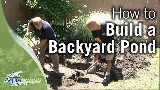 How To Build a Backyard Pond [upl. by Paresh]