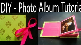 DIY  Photo Album Tutorial  How to Make Photo Album  Handmade Photo Album [upl. by Eileen21]