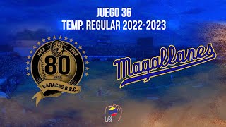 JORNADA 36 RESUMEN Navegantes del Magallanes 15  Leones del Caracas 14  LVBP 2223 2122022 [upl. by Nilyaj769]