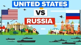 Russia VS United States USA  Who Would Win  Military Comparison 2019 [upl. by Elvia]