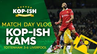 TOTTENHAM 36 LIVERPOOL  MATCH DAY VLOG [upl. by Alrich]