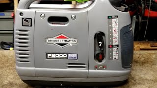 briggs and stratton p2000 inverter generator carburetor repair [upl. by Onihc809]