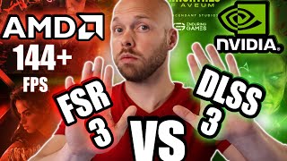 AMD FSR 3 vs Nvidia DLSS 3 With RTX 4090 [upl. by Shanta527]