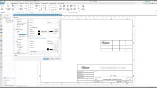 Creating a Drawing Template in NX [upl. by Linson]