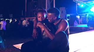 Updates Salatiel performing Toi amp Moi at the Kribi Trade Fare [upl. by Valiant260]