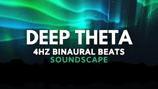 Astral  Deep Theta 4Hz  Binaural Beats Soundscape  Internal Focus Meditation Prayer  ASMR [upl. by Laeno]