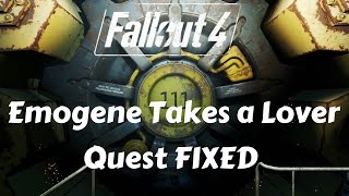 Fallout 4  Emogene Takes a Lover Quest Glitch FIXED [upl. by Angela]