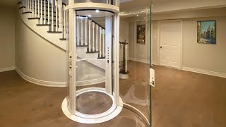 Savaria Vuelift Mini Glass Home Elevator [upl. by Tamarah]