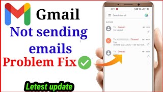 Gmail not sending emails  email sent problem  how to fix [upl. by Ballman]