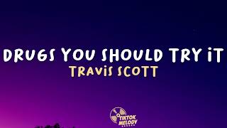 Travis Scott  Drugs You Should Try It Lyrics [upl. by Polard]