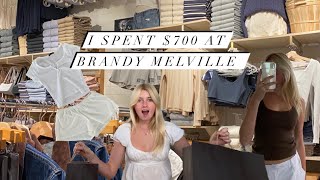 HUGE Brandy Melville Haul 🥰 [upl. by Ardien]